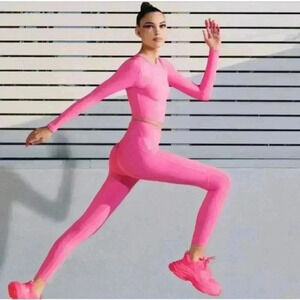 IVL Collective Athletic Leggings, Sugar Plum Pink, Size 6